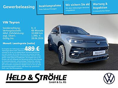 Volkswagen Tayron R-Line 1,5 l eHybrid DSG AHK WKR BLK