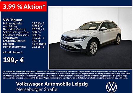 VW Tiguan Volkswagen 2.0 TDI Active*AHK*APP*RFK*Trailer Assist