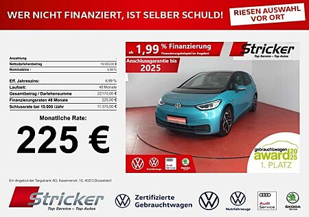 VW ID.3 Volkswagen Pro Performance 58/150 225,-ohne Anzahlung
