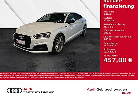 Audi A5 Sportback 45 TDI quattro S line sport Black M