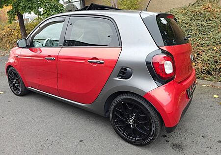 Smart ForFour 1.0 prime,Faltdach,Pano,Leder, Allwetter