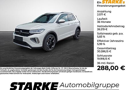 VW T-Cross Volkswagen 1.0 TSI DSG R-Line Navi LED Kamera PDC