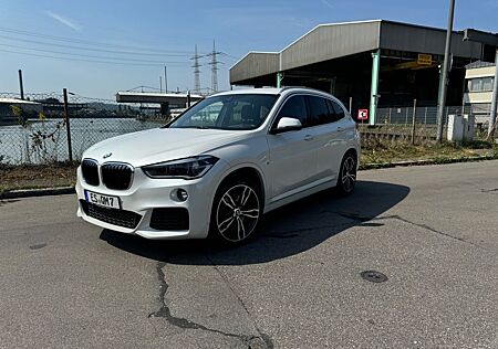 BMW X1 xDrive25d M Sport abn AHK Diamant Weiß