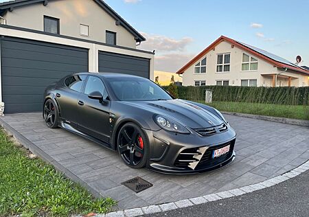 Porsche Panamera Turbo MANSORY 1 of 1 Mattschwarz Tausch