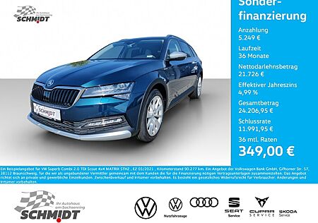 Skoda Superb Combi 2.0 TDI Scout 4x4 MATRIX STHZ