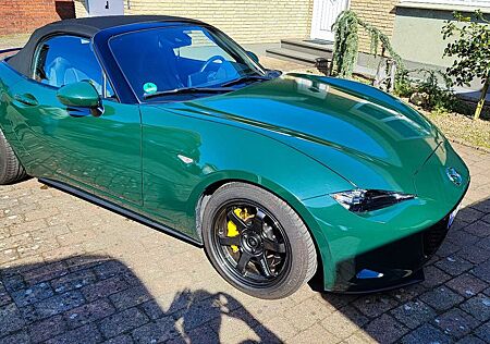 Mazda MX-5 ND BRG foliert, Original SPS getunt