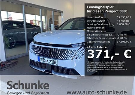Peugeot 3008 Elektromotor 210 GT Navi Soundsystem LED AC