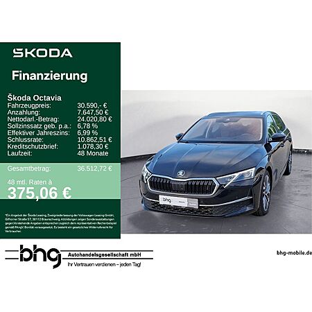 Skoda Octavia leasen