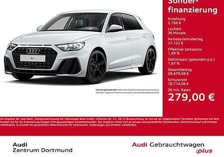 Audi A1 Sportback 25 S LINE BLACKPAK ACC LM17 NAVI+