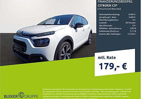 Citroën C3 PureTech 83 Shine Pack