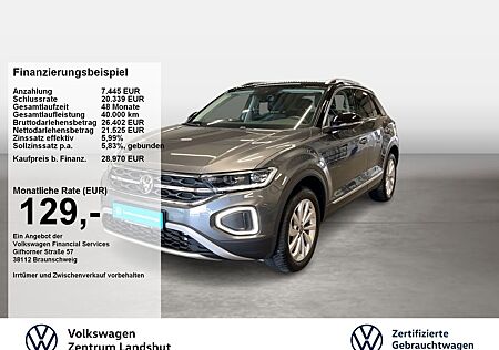 VW T-Roc Volkswagen Style 1.5 TSI DSG ACC ParkAss. FLA AHK LM