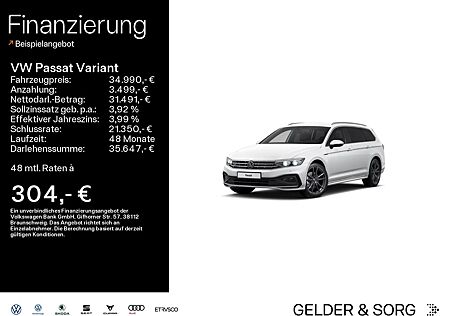 VW Passat Variant Volkswagen TDI R-Line Sthzg*RFK*DCC*19Z*Virt