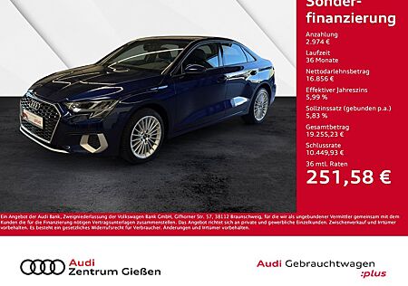 Audi A3 Limousine 30 TFSI advanced MMI Navi Plus Einp