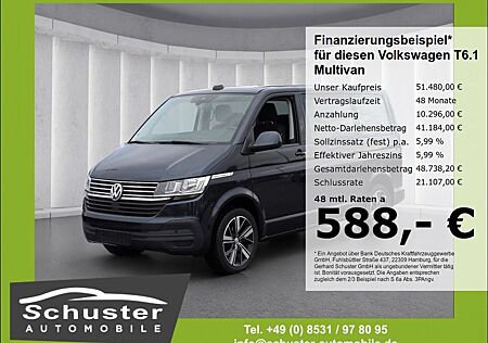 VW T6 Multivan Volkswagen T6.1 Multivan 4Mot 204PS*StandHzg AHK ACC R-Kam