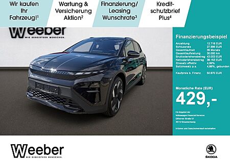 Skoda Elroq gebraucht kaufen Skoda Elroq 4x4 RS HeadUp AHK Navi LED Kamera PDC LM