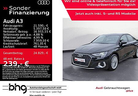 Audi A3 gebraucht kaufen Audi A3 30 TFSI Limousine S tronic advanced