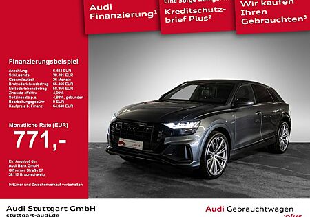 Audi Q8 55 TFSI e qu S line AHK Pano HeadUp B&O 23''