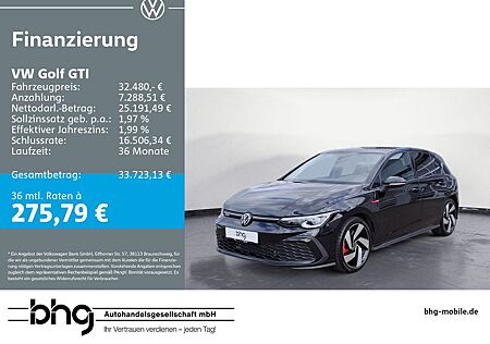 VW Golf Volkswagen GTI 2.0 TSI DSG BlackStyle AHK MatrixLED Na