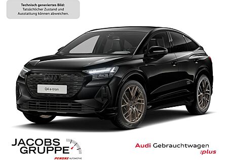 Audi Q4 e-tron gebraucht kaufen Audi Q4 e-tron Sportback 55 qu. 2xS line Edition/Matr