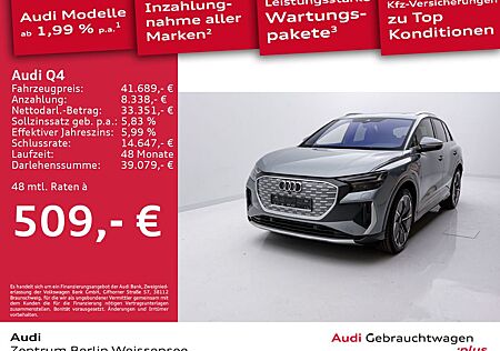 Audi Q4 e-tron Q4 40 e-tron S-LINE*AHK*PANO*SONOS*MATRIX*RFK*
