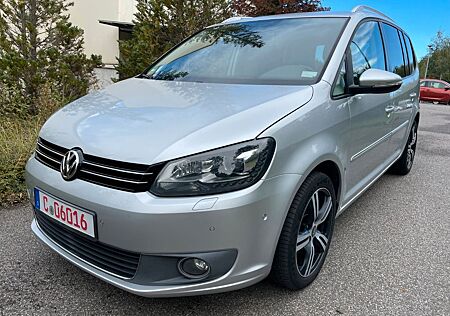 VW Touran Volkswagen Highline, Xenon, Sportsitze, 1-Hand