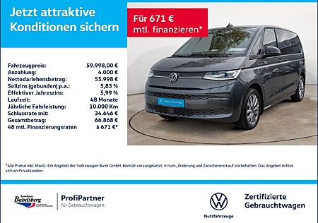 VW T7 Multivan Volkswagen 2.0TDI DSG LED NAVI ACC PANORAMA