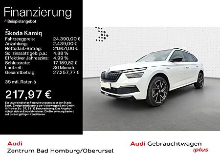 Skoda Kamiq Monte Carlo*Navi*LED*PDC*Pano*Drive Mode S