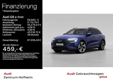 Audi Q8 e-tron 55 qu S line*Air*B&O*HUD*Pano*Matrix*V