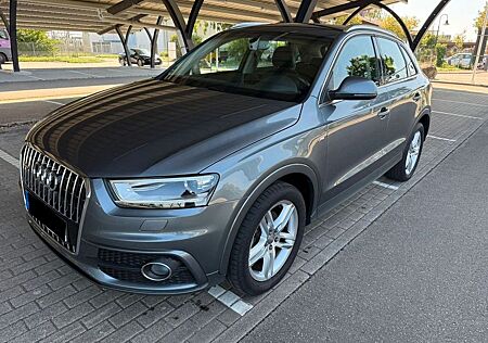 Audi Q3 2.0 TFSI quattro S-Line AHK LEDER gepflegt!