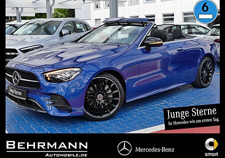 Mercedes-Benz E 200 Cabriolet 360°+Distronic+NightEdition+MBUX