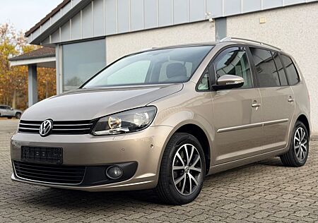 VW Touran Volkswagen Highline Aut. 2.Hand-S.Heft-Pano-P.Pilot-