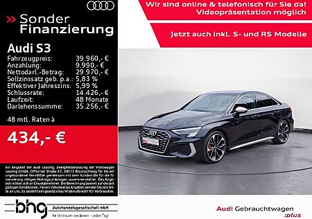 Audi S3 TFSI Limousine quattro S tronic Navi