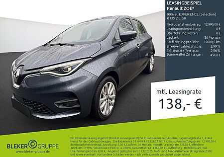 Renault ZOE 00% el. EXPERIENCE (Selection) R135 Z.E. 50