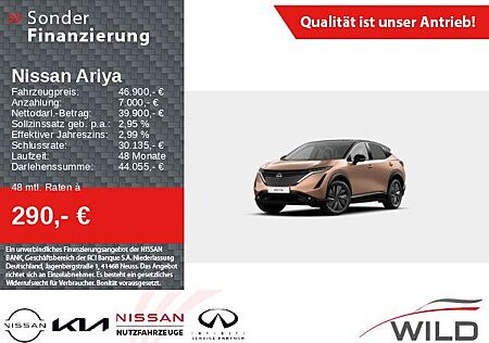 Nissan Ariya 87 kWh Evolve Pack Pano LED 360° BOSE