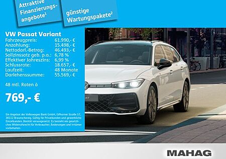 VW Passat Variant Volkswagen 2.0 TDI 4Mot R-Line AHK Pano IQLi
