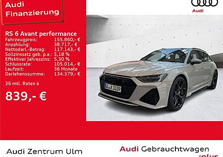Audi RS6 RS 6 Avant performance DYNAMIK KERAMIK 305 km/h