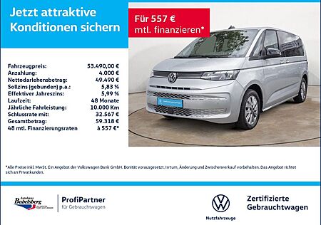 VW T7 Multivan Volkswagen 2.0TDI DSG LED NAVI AHK