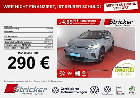 VW ID.4 Volkswagen Pro Performance 150/77 290,-ohne Anzahlung