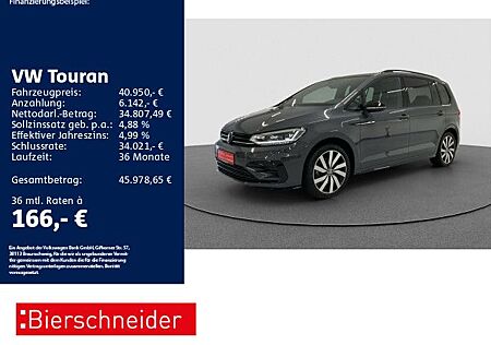 VW Touran Volkswagen 1.5 TSI DSG R-Line Black 7SITZE AHK PANO