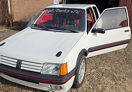 Peugeot 205 88er - GTI; Umbau, Käfig, FW, SchrickNW