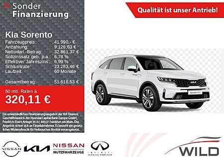 Kia Sorento 1.6 T-GDI 230PS HEV Vision AWD ASS STY A