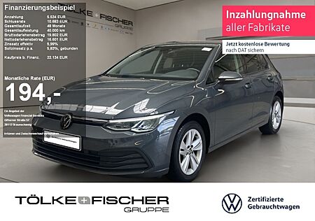 VW Golf Volkswagen VIII 2.0 TDI Life Virtual ACC SHZ LM LED