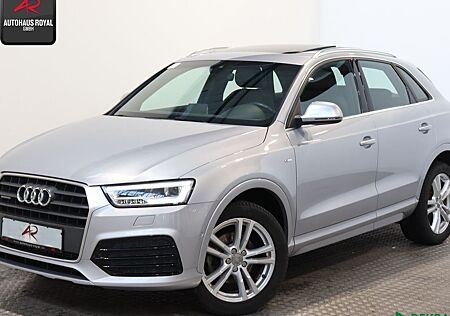 Audi Q3 2.0 TFSI qu S LINE PANO,KEYLESS,TOTWINKEL,1HD
