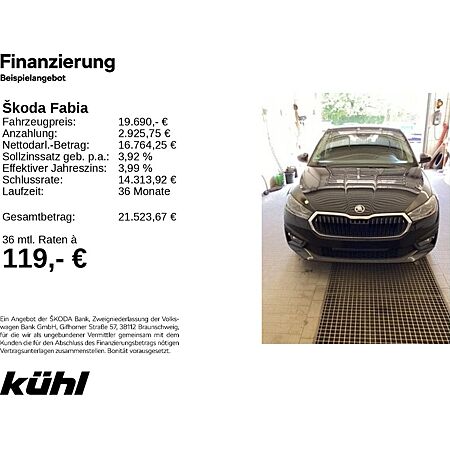 Skoda Fabia leasen