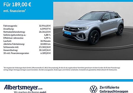 VW T-Roc Volkswagen 1.5 TSI R-Line +KLIMA+ACC+AHK+NAVI+ISOFIX+