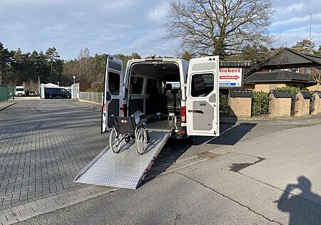 VW Crafter Volkswagen 35 MR Hochdach Rollstuhlumbau, Rampe, Ro