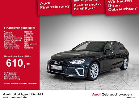 Audi A4 Avant 40 TDI S line AHK Matrix virtCo Kamera