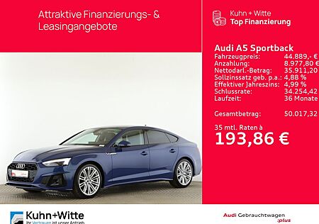 Audi A5 Sportback 35 TDI S line *AHK*Matrix*PDC*MMI-P