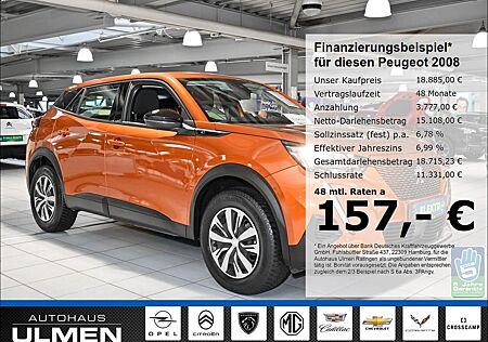 Peugeot 2008 e- Active Elektromotor 136 Apple CarPlay Mu