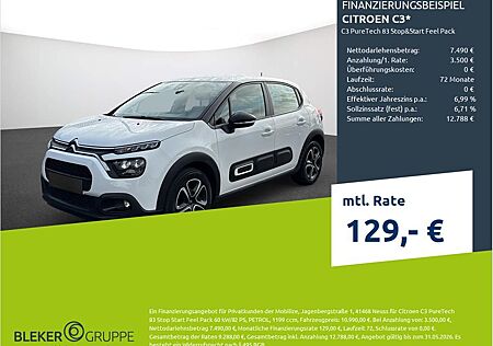 Citroën C3 PureTech 83 Stop&Start Feel Pack